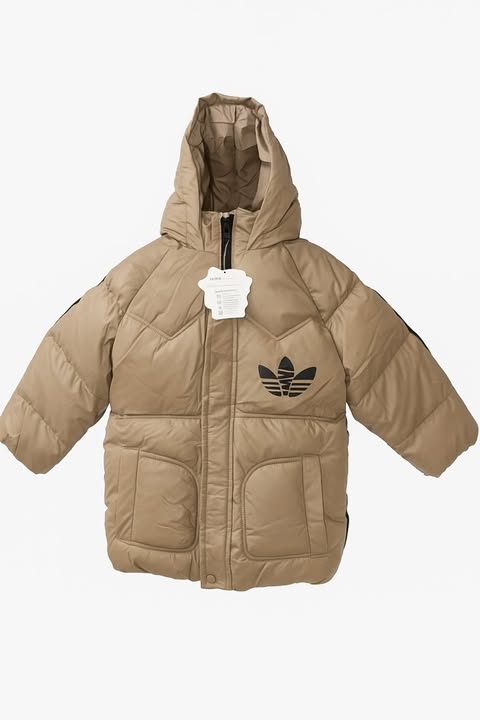 Xhup Adidas për Fëmijë – Ngjyrë Bezhe